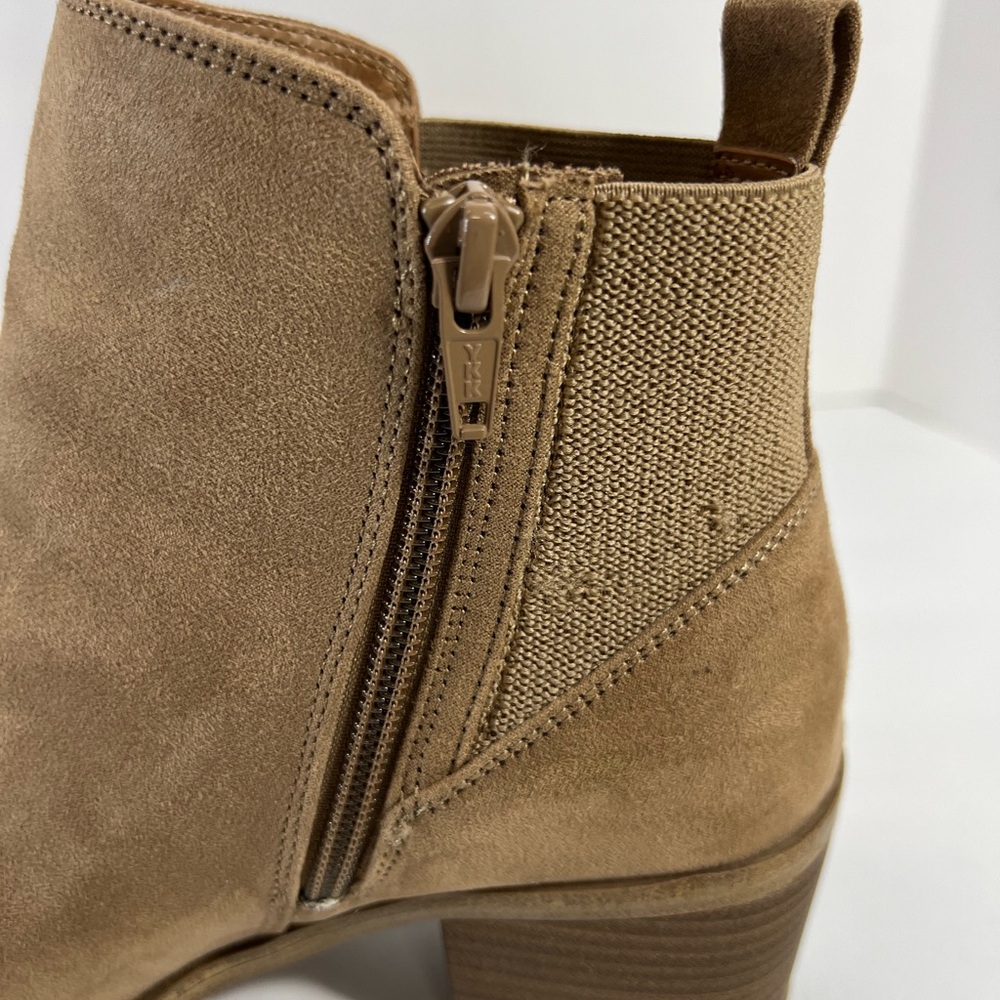 Universal Thread Women's Anya Ankle Boots Memory Foam Insole Tan Size 8 1/2 - Picture 5 of 13